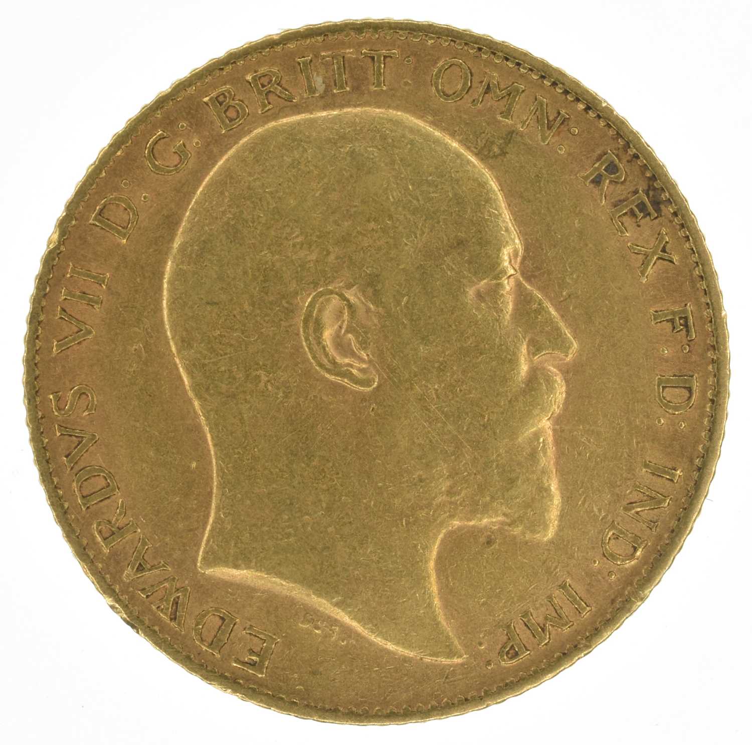 King Edward VII, Half-Sovereigns, 1905, 1906, 1907, VF (3). - Image 3 of 6