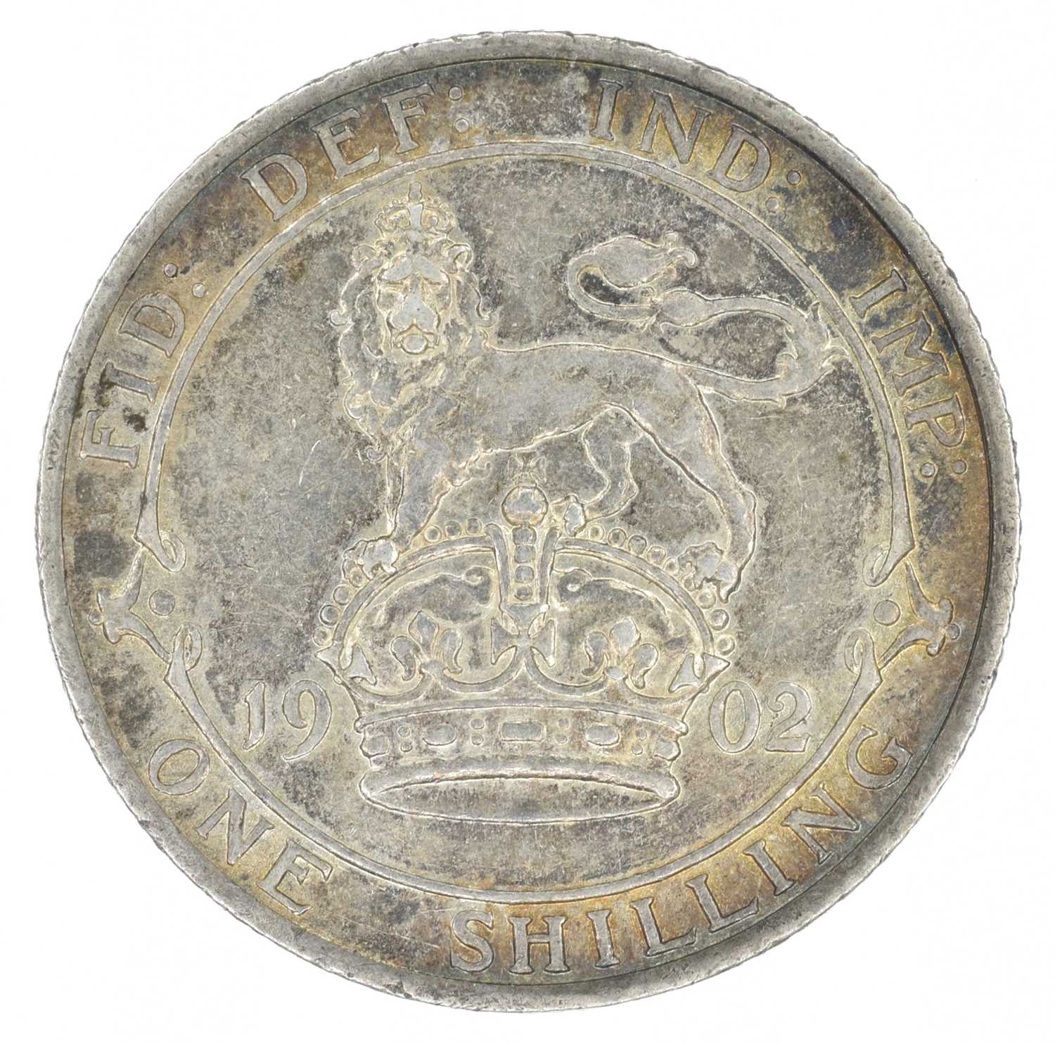 King Edward VII, Shillings, 1902, 1906, 1907, 1910 (4). - Image 2 of 8