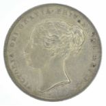 Queen Victoria, Shilling, 1845, EF.