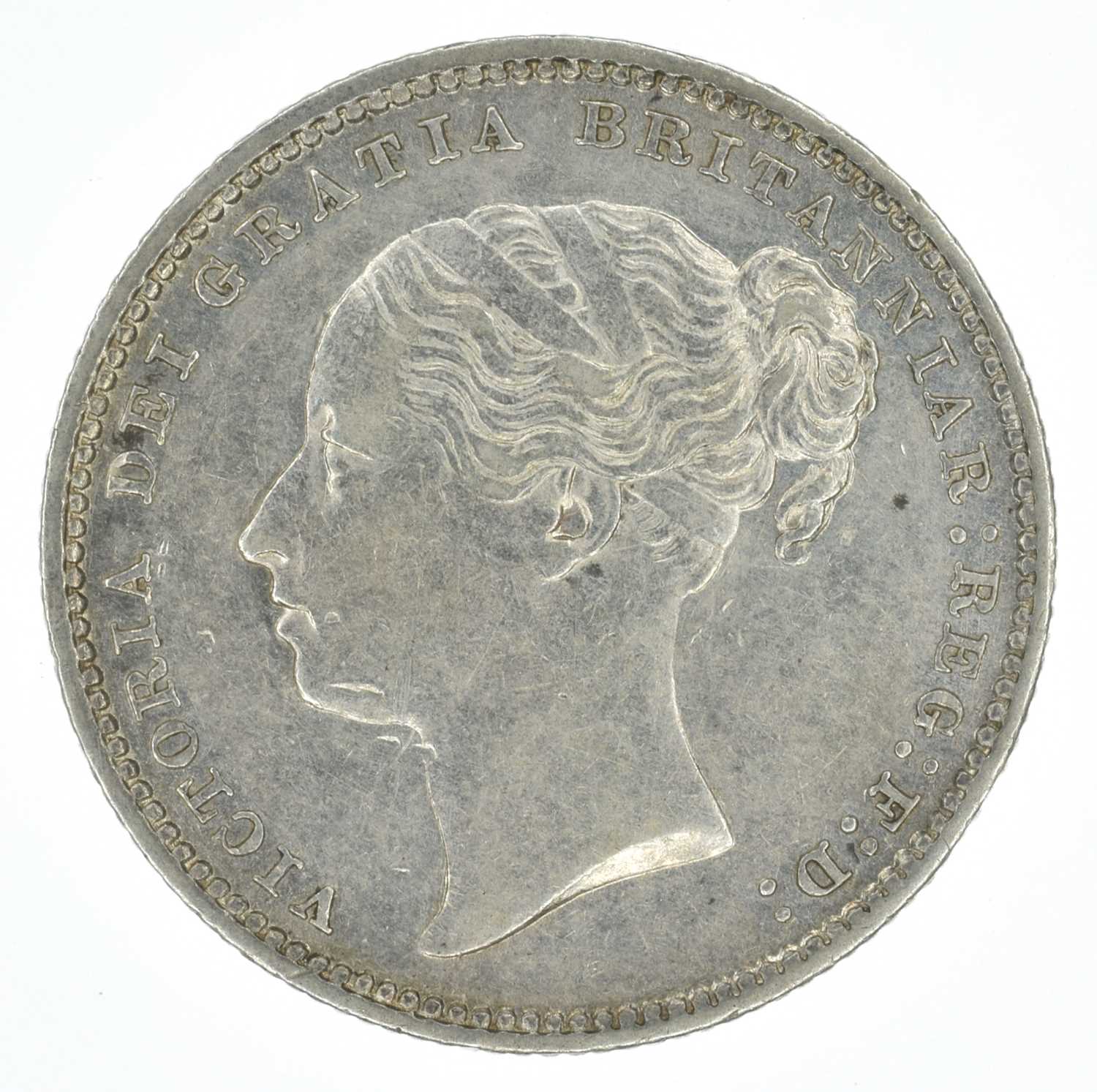 Queen Victoria, Shillings, 1885 and 1875 (2).