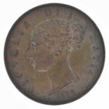 Queen Victoria, Halfpenny, 1853, gEF.