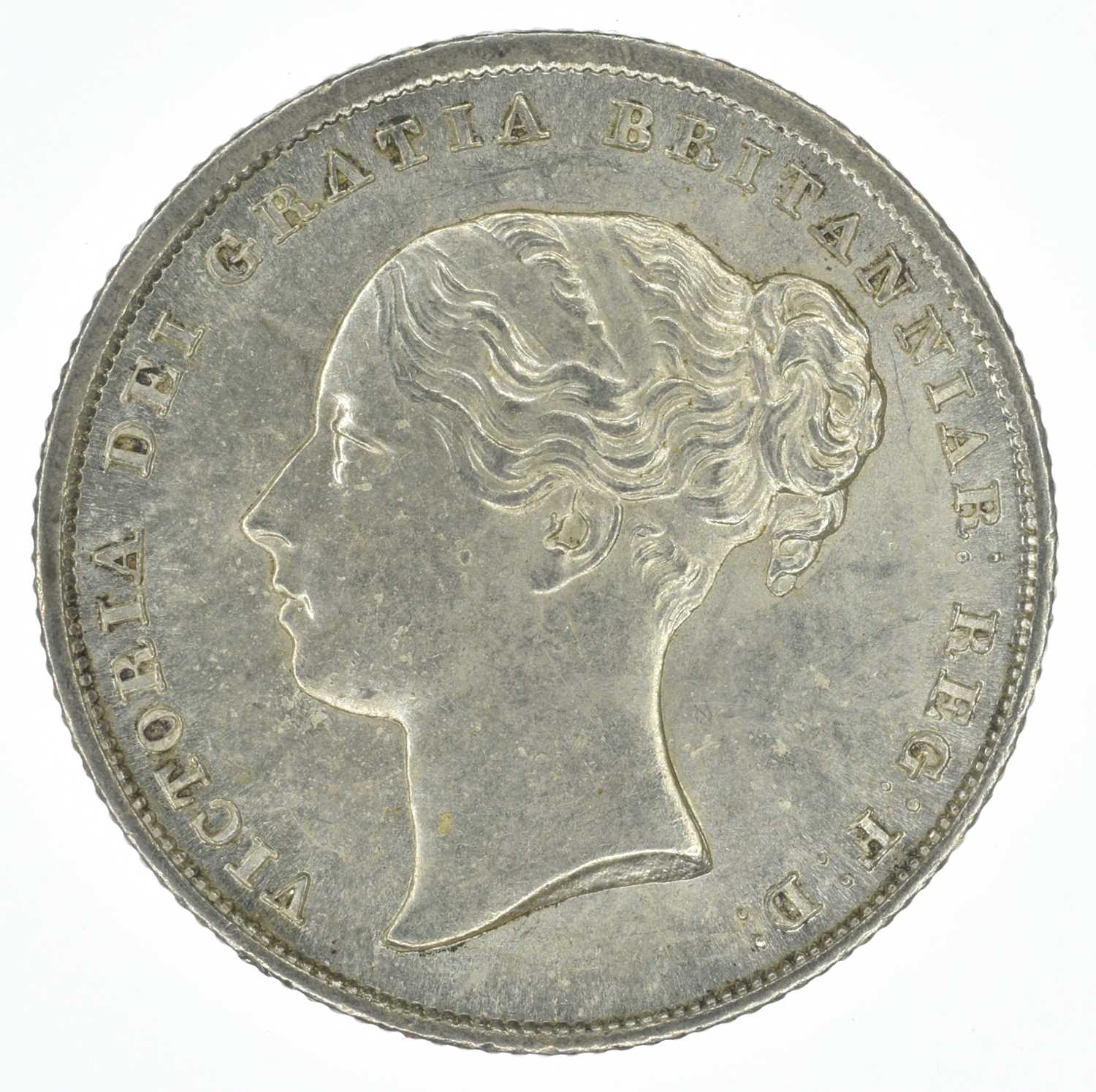 Queen Victoria, Shilling, 1839, gEF.
