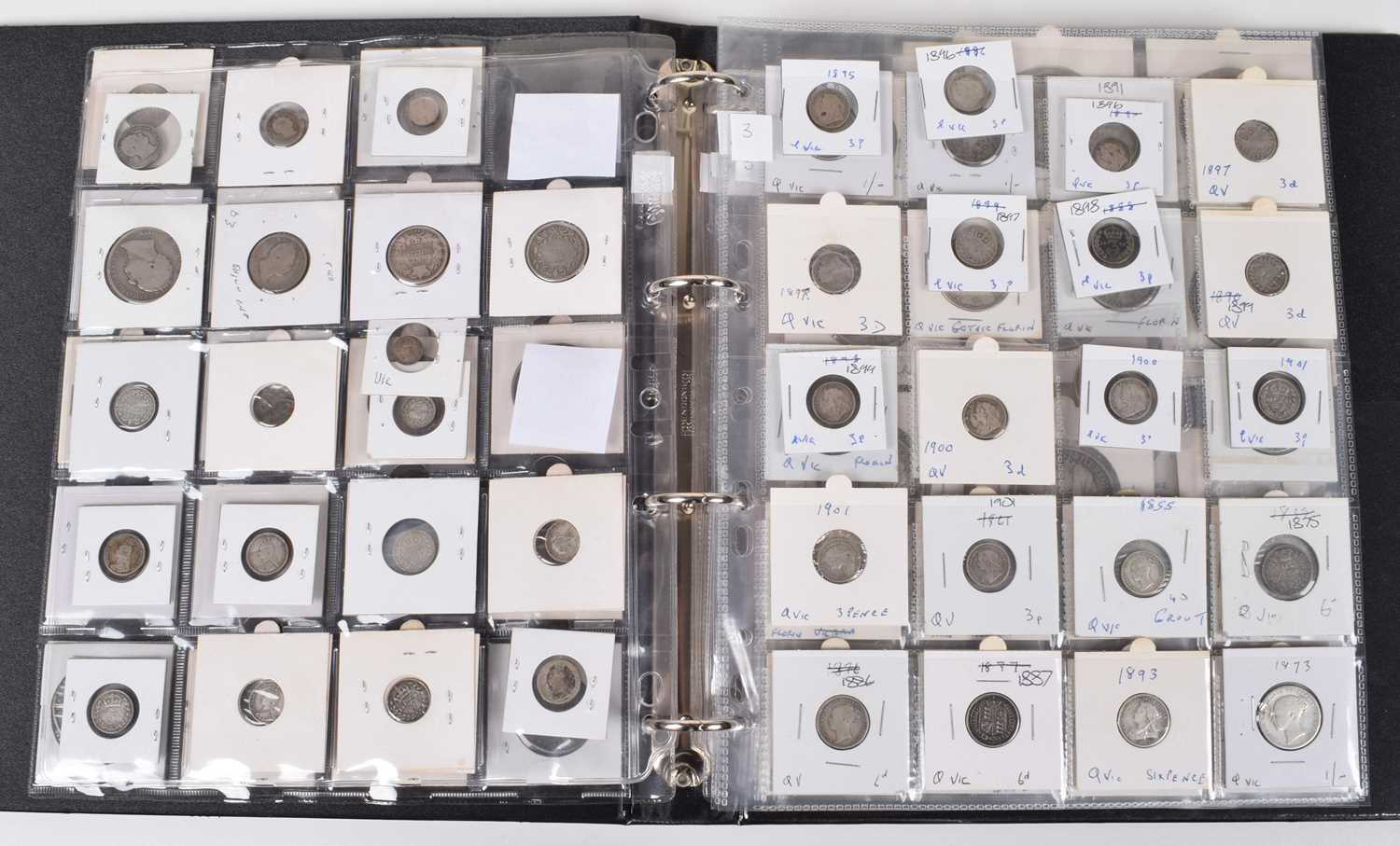 One album of historical mainly silver British coinage dating from George II through to George VI. - Image 3 of 10