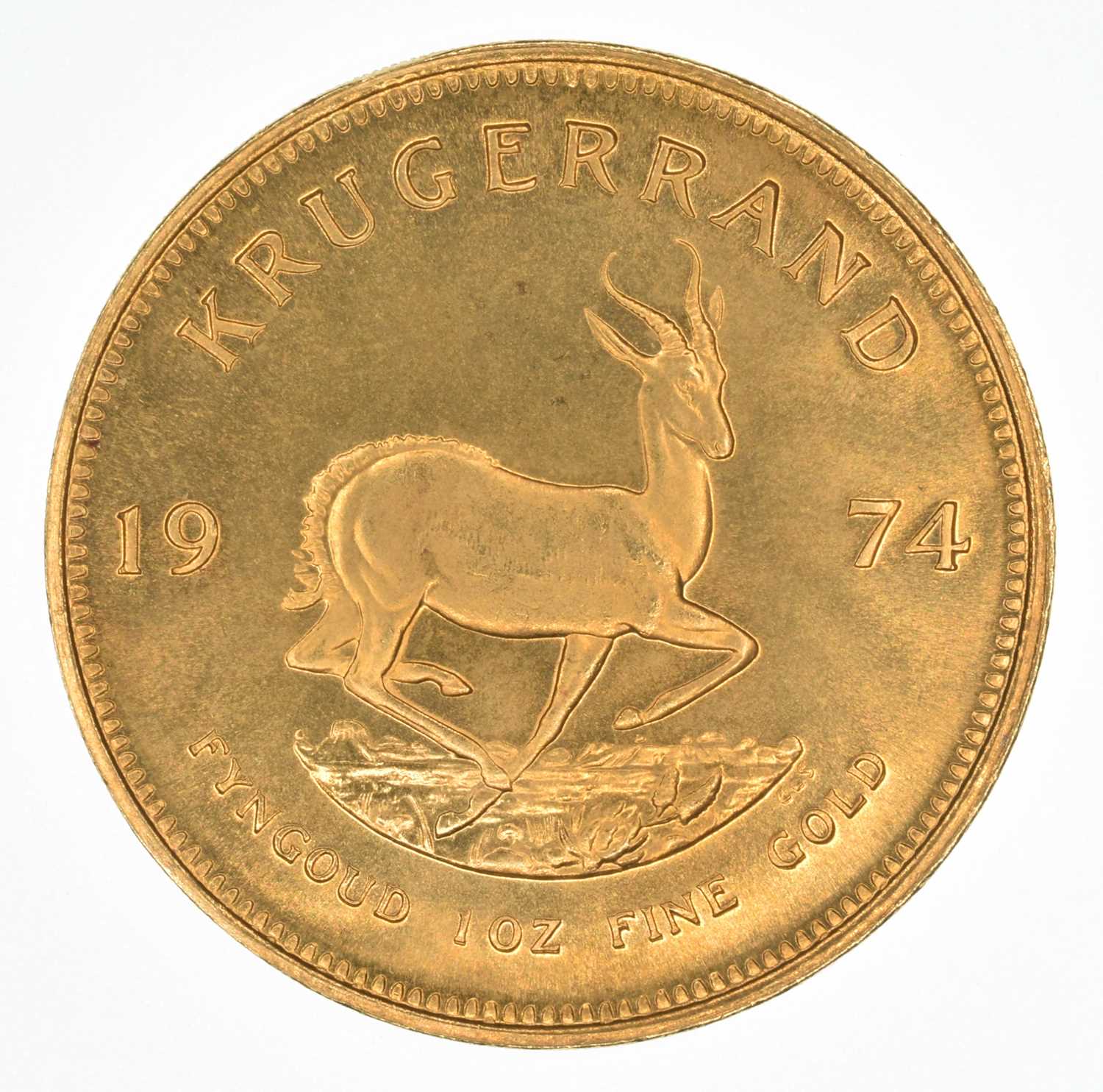 South Africa, Krugerrand, 1974, BU. - Image 2 of 2