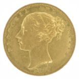 Queen Victoria, Sovereign, 1857.