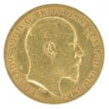 King Edward VII, Half-Sovereign, 1902, VF.