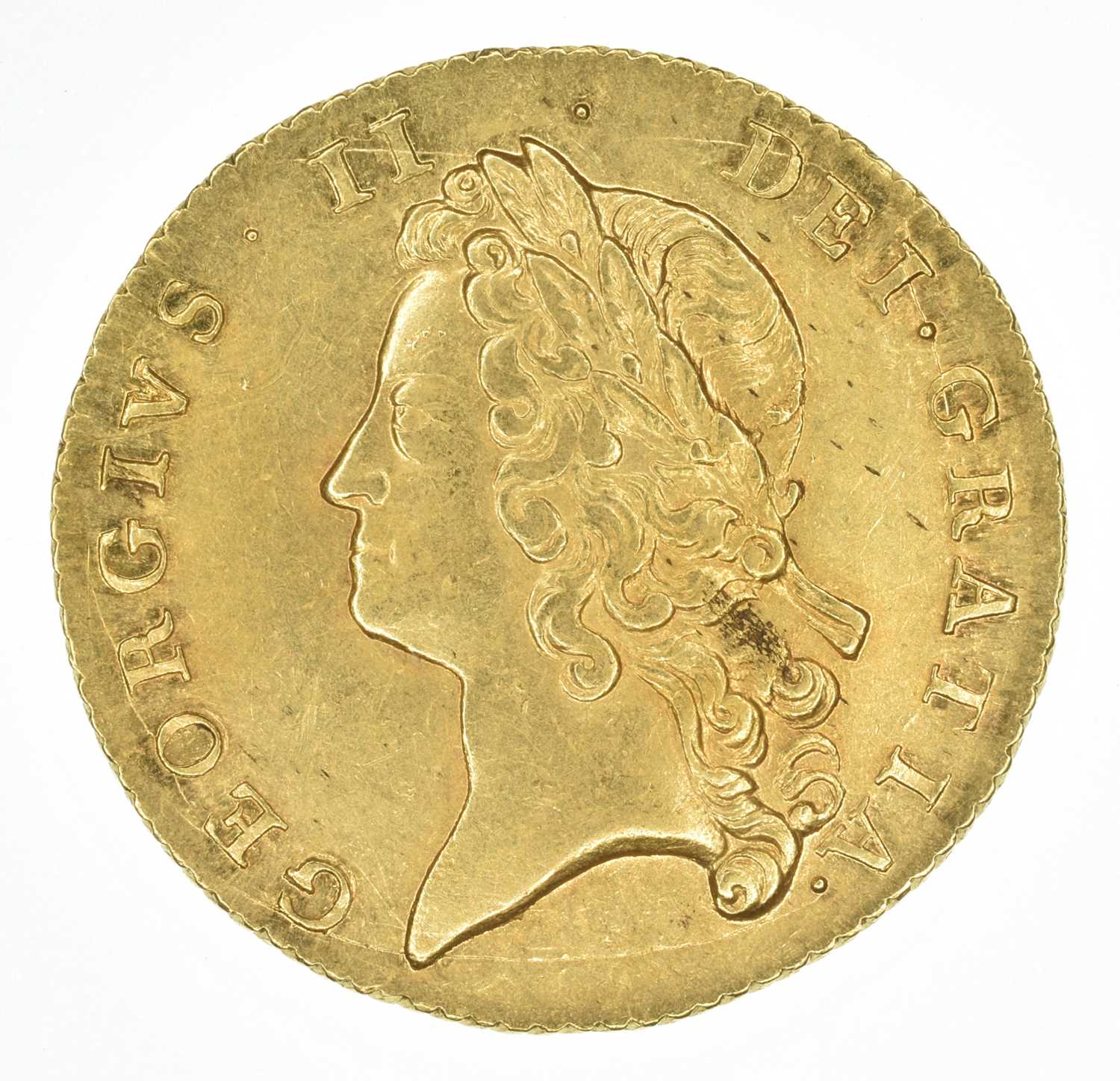 King George II, Two Guineas, 1738.