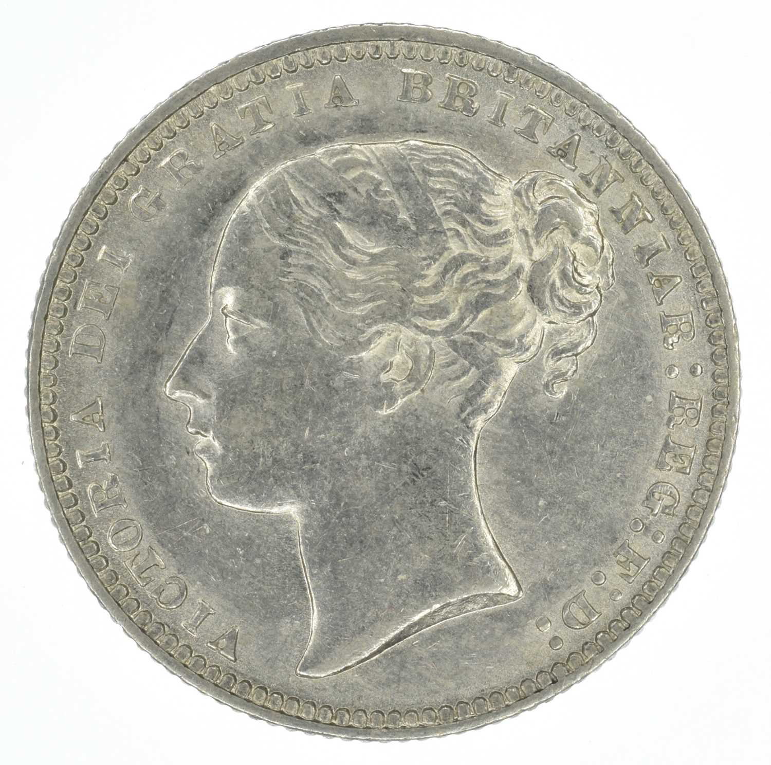 Queen Victoria, Shillings, 1885 and 1875 (2). - Image 3 of 4