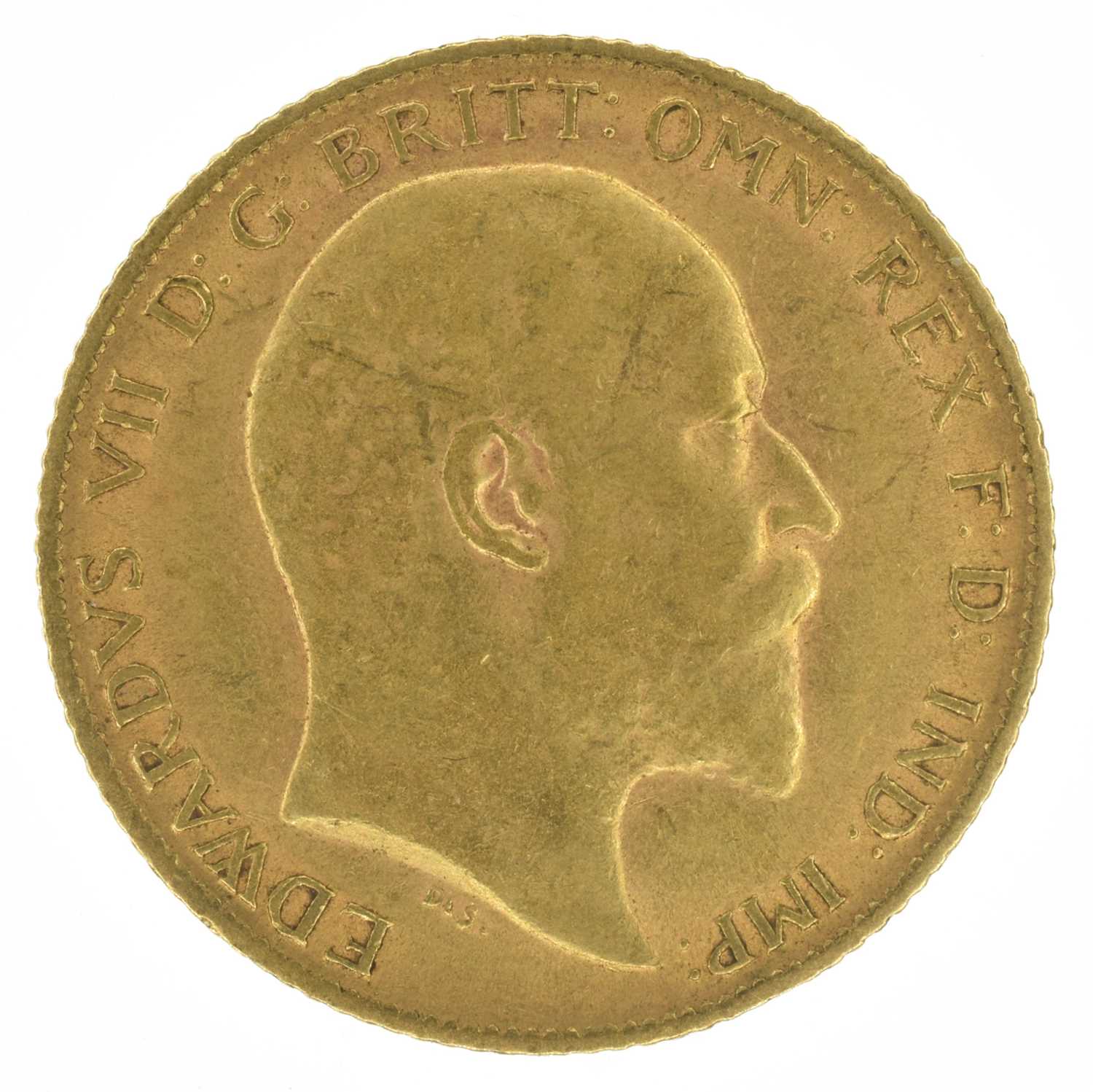 King Edward VII, Half-Sovereigns, 1905, 1906, 1907, VF (3).