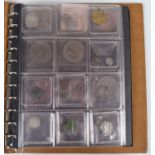 Album of assorted coinage to include Roman, British hammered silver and German coinage.