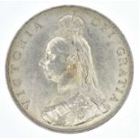 Queen Victoria, Florin, 1887, BU.