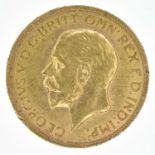 King George V, Sovereign, 1931, Pretoria Mint, EF.