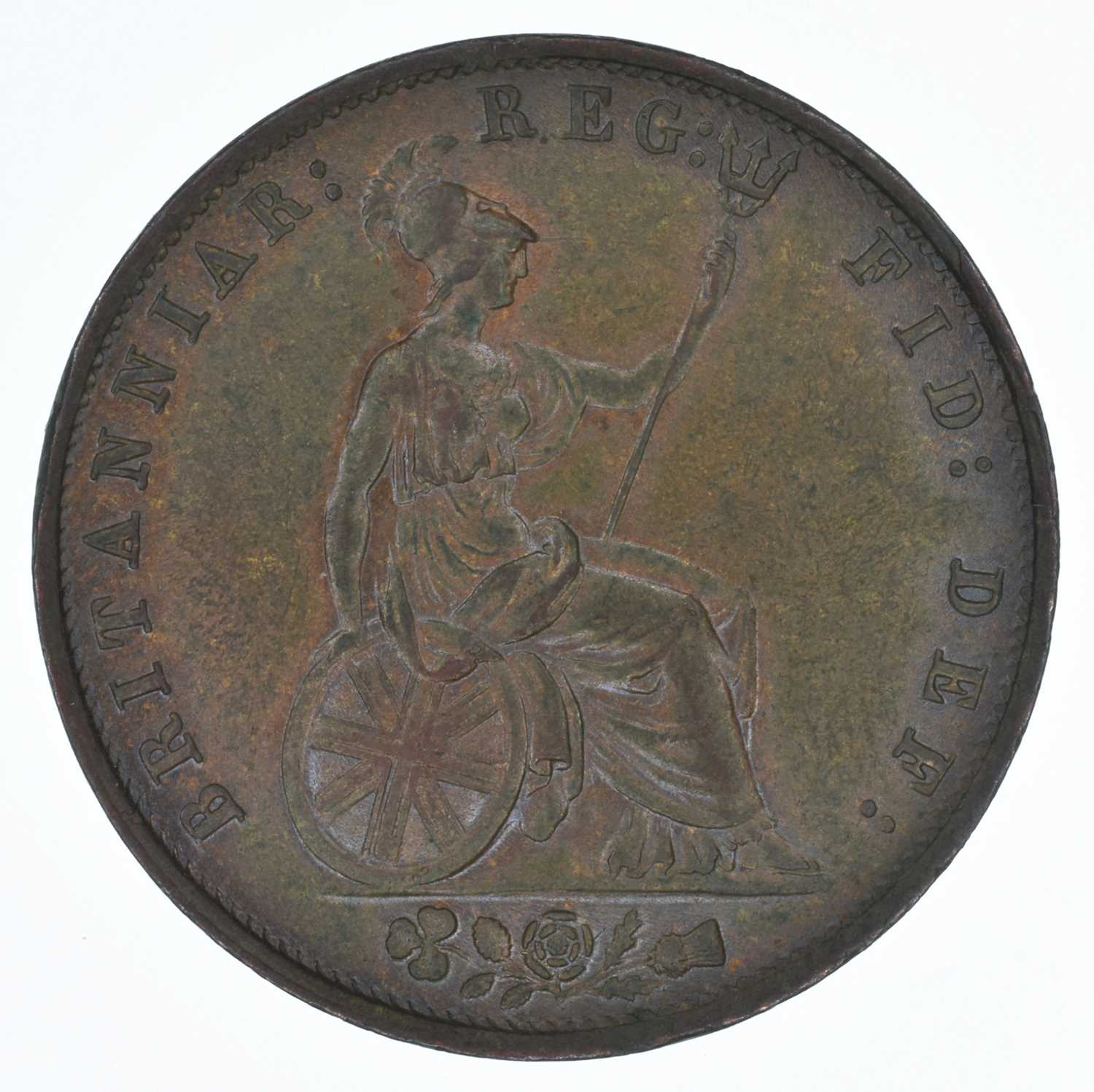 Queen Victoria, Halfpenny, 1853, gEF. - Image 2 of 2