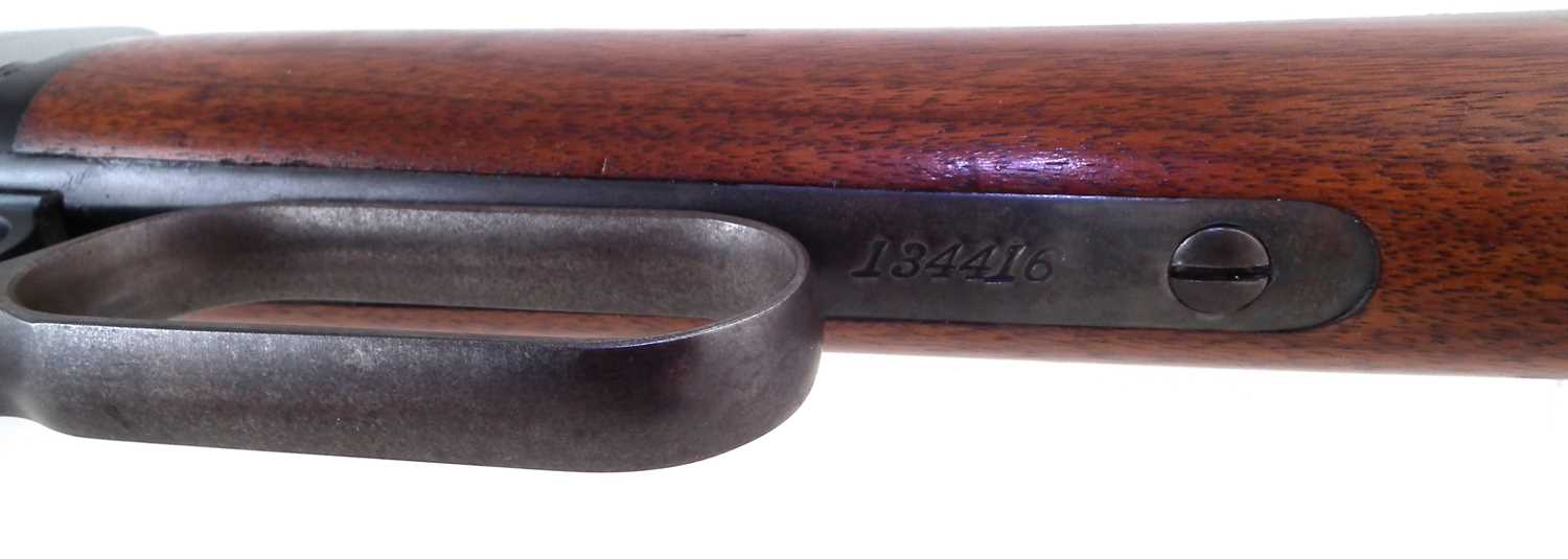 Winchester 1886 40-82 take down lever action rifle serial number 134416 - Image 13 of 17