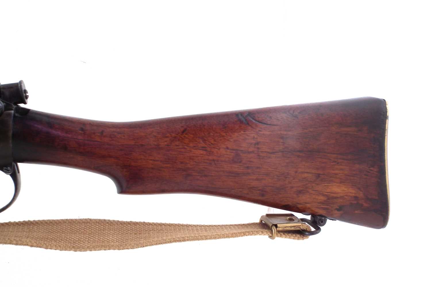 BSA Lee Enfield SMLE .303 bolt action rifle serial number W9509 - Image 8 of 13