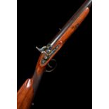 Arthur Smith cased 4 bore muzzle loading rifle