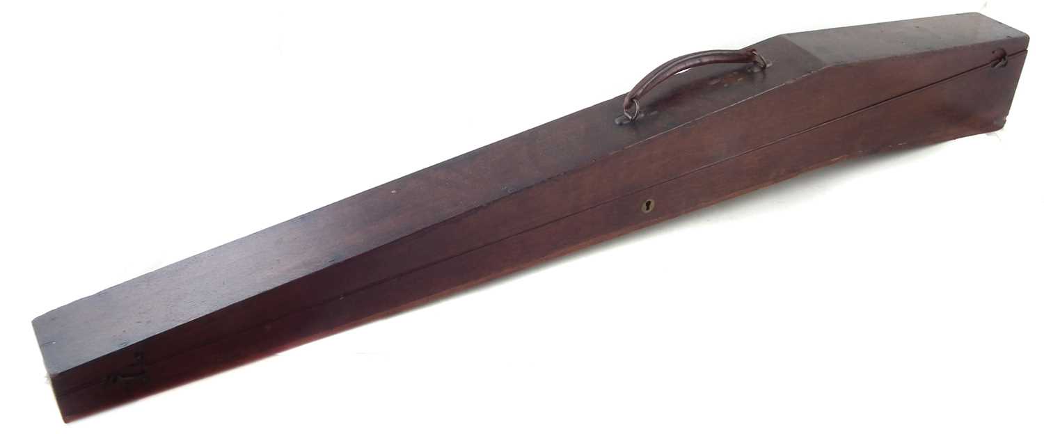 Cased Westley Richards Monkey Tail Rifle serial number 740 with case - Image 17 of 20
