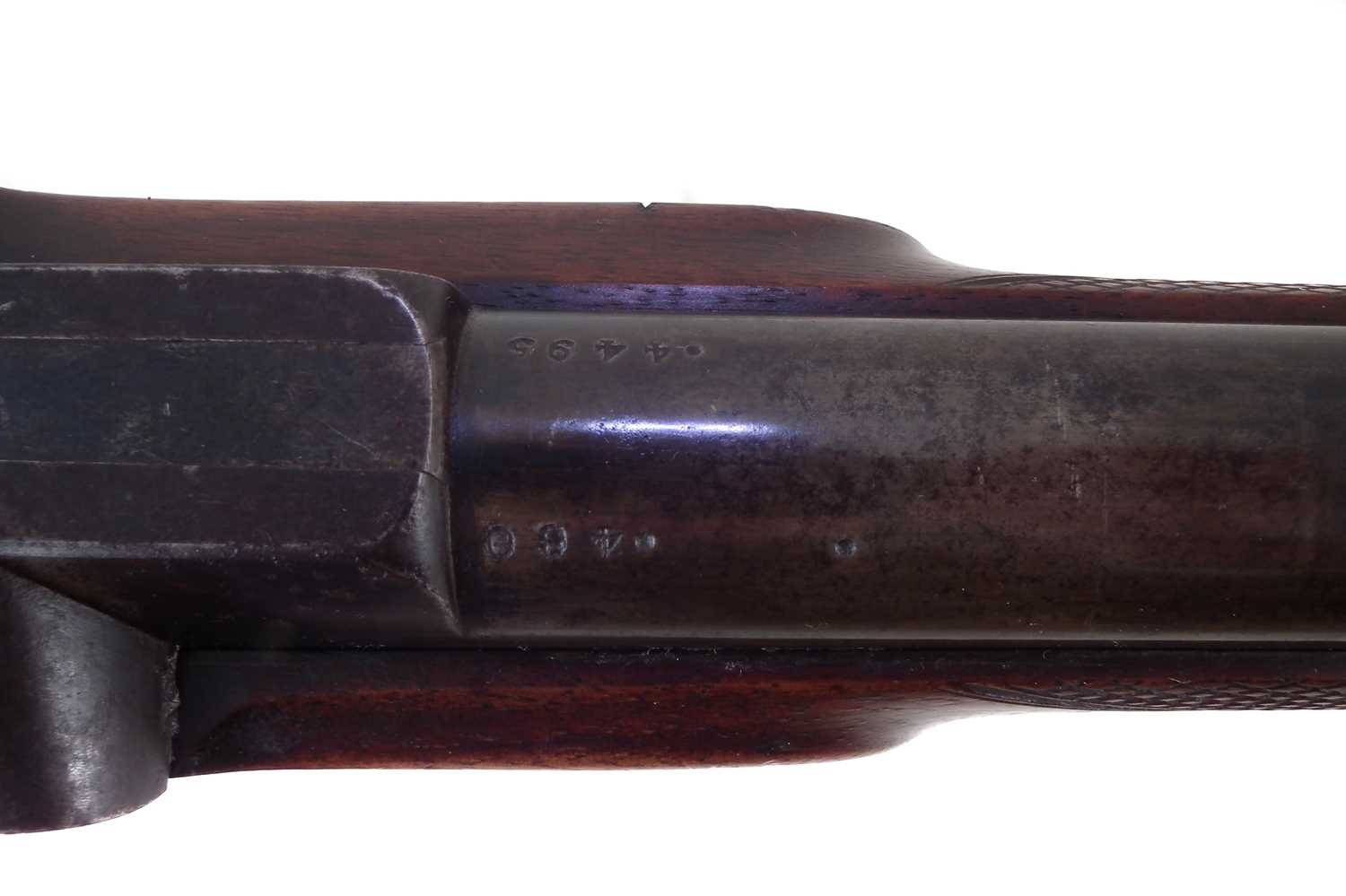 Cased Westley Richards Monkey Tail Rifle serial number 740 with case - Image 7 of 20