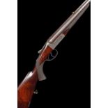 Cased Alexander Henry .450 3 1/4 double rifle serial number 6803