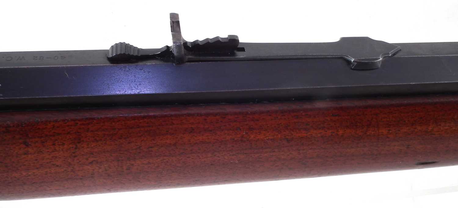Winchester 1886 40-82 take down lever action rifle serial number 134416 - Image 5 of 17