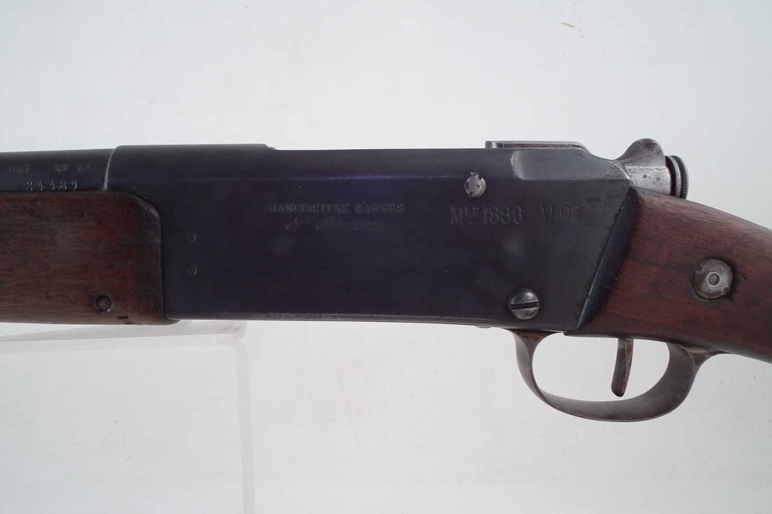 Lebel bolt action rifle serial number 24489 - Image 9 of 13