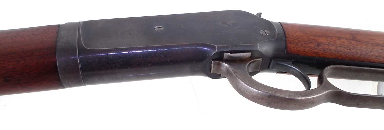 Winchester 1886 40-82 take down lever action rifle serial number 134416 - Image 12 of 17