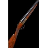 Cased Westley Richards Connaught 12 bore side by side boxlock shotgun