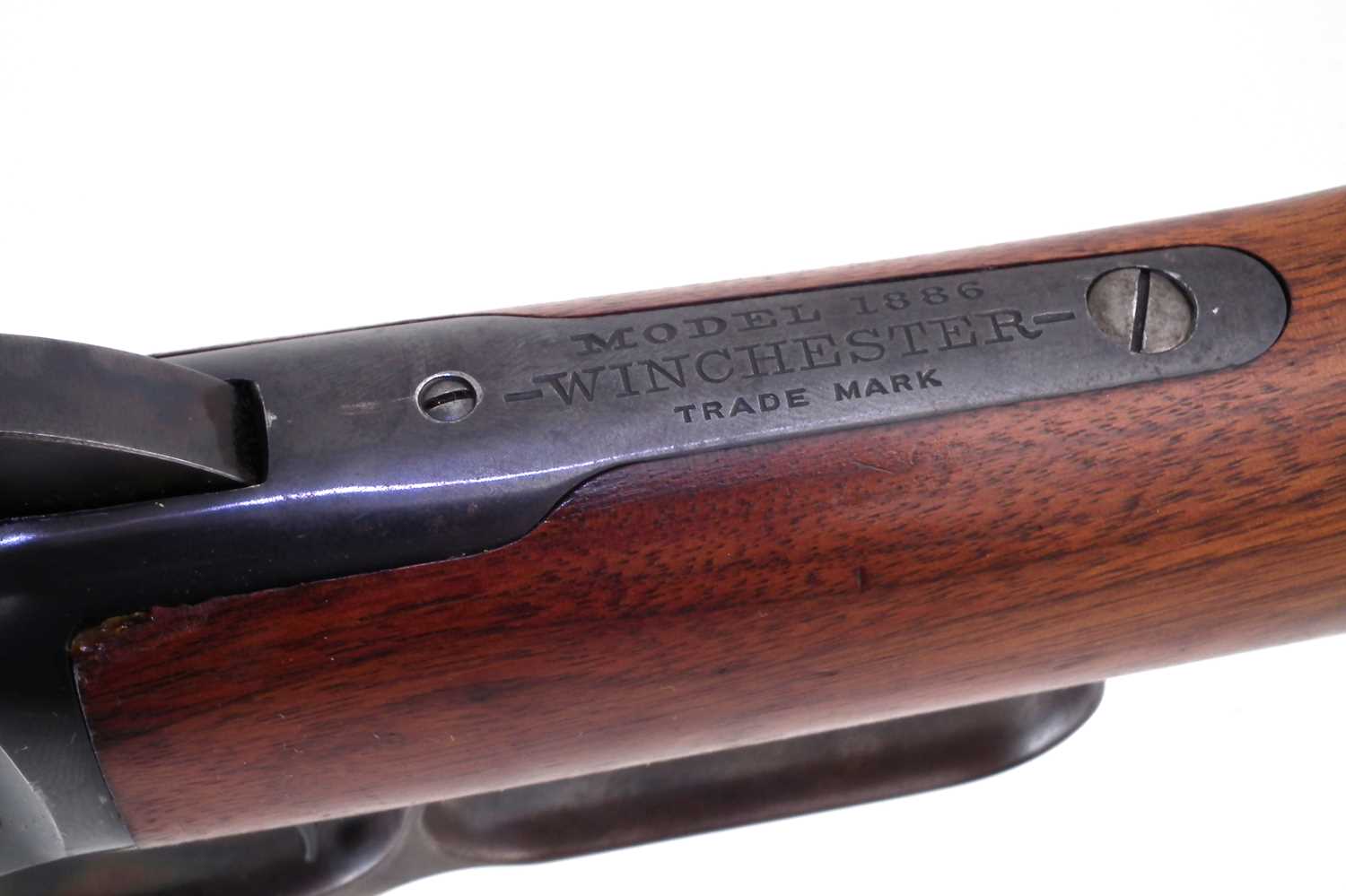 Winchester 1886 40-82 take down lever action rifle serial number 134416 - Image 9 of 17