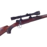 Mauser action unknown make 8x57 bolt action rifle serial number 625