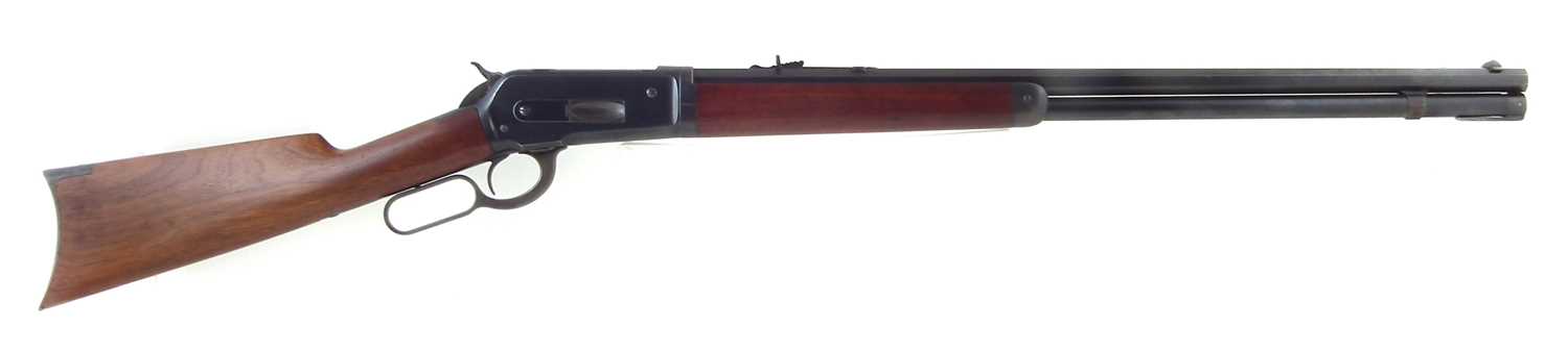 Winchester 1886 40-82 take down lever action rifle serial number 134416 - Image 2 of 17