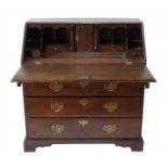 Late 18th century oak bureau