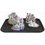 Contra Boehm figural inkwells