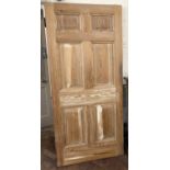 2 Victorian pitch pine doors