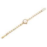 A 9ct gold ladies Golay wristwatch,