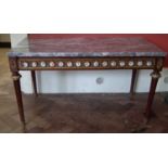 Reproduction French style coffee table.