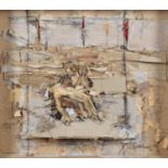 Don McKinlay, The Pieta, mixed media collage.