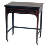 Edwardian mahogany ladies writing desk.