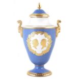 Wedgwood Golden Wedding Rams Head vase limited edition of 25