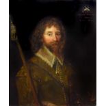 English School, 17th century style Portrait of William Prescot of Ayrefield