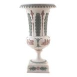 Wedgwood three colour Jasper vase.