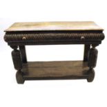 Late 18th-century continental side table