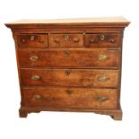 Early 19th-century oak chest