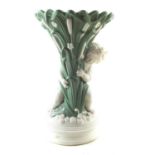 Robinson and Leadbeather coloured Parian vase