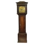 Charles Cock late 18th-century oak longcase clock