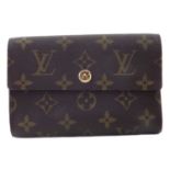 A Louis Vuitton Monogram Trifold Wallet,