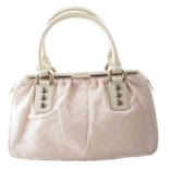 A Louis Vuitton Pink Monogram Trapeze PM Handbag,