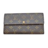 A Louis Vuitton monogram Sarah wallet,