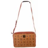 An MCM Monogram Shoulder Bag,