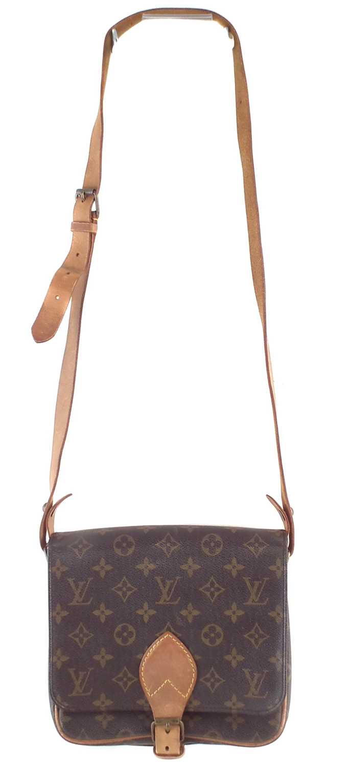 A Louis Vuitton monogram Cartouchiere MM handbag,