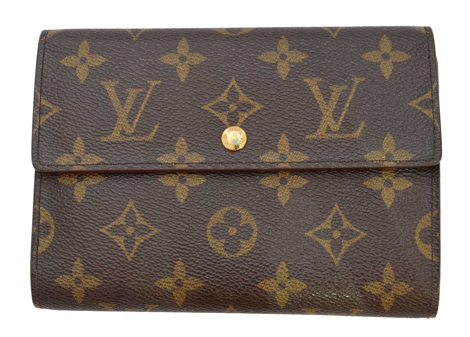 A Louis Vuitton Monogram Porte-Tresor Etui Papier wallet,